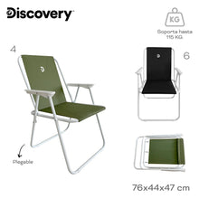Cargar imagen en el visor de la galería, SILLA CAMPING DISCOVERY 30464