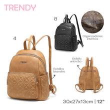 Cargar imagen en el visor de la galería, MOCHILA PU TRENDY 21904