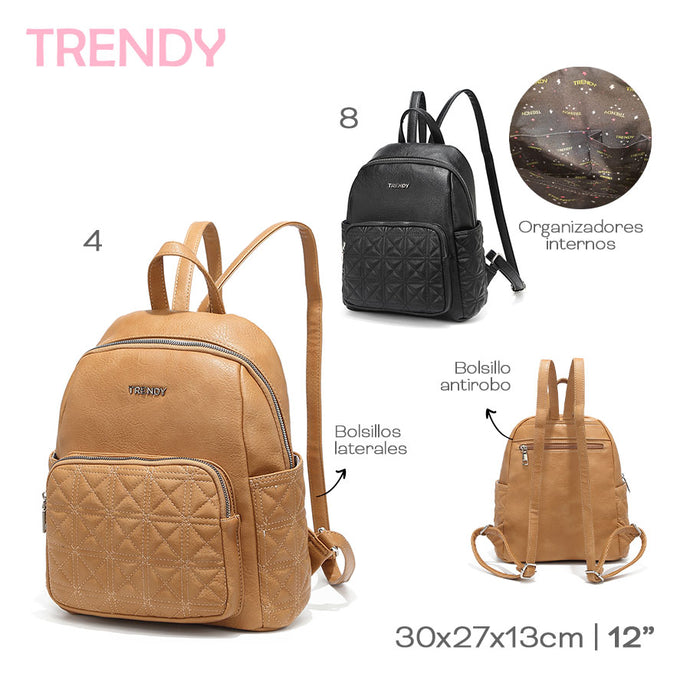 MOCHILA PU TRENDY 21904