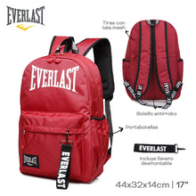 Cargar imagen en el visor de la galería, MOCHILA EVERLAST C/ LLAVERO 21964-21965-21966-21967
