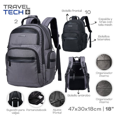 MOCHILA TRAVEL TECH 22041