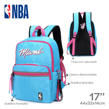 Cargar imagen en el visor de la galería, MOCHILA NBA MIAMI HEAT 22086