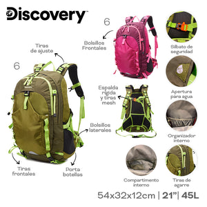 MOCHILA CAMPING DISCOVERY 22319