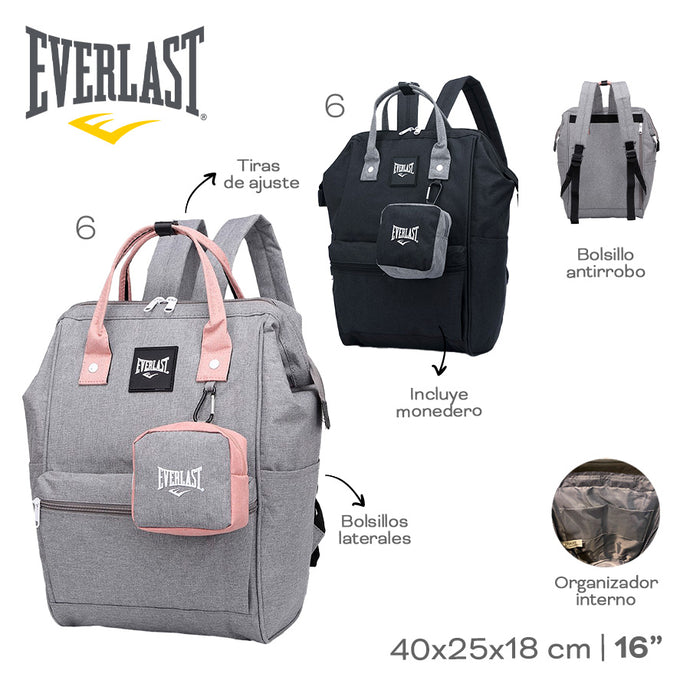 MOCHILA CARTERA EVERLAST 22332-20747-21936-22205