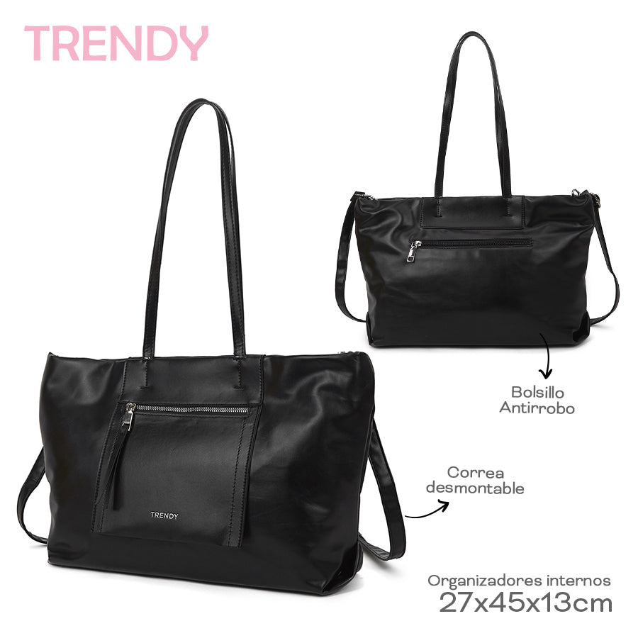 CARTERA TRENDY BLACK 22363