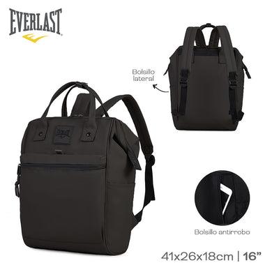 MOCHILA EVERLAST BOCA DE PEZ NYLON 22439