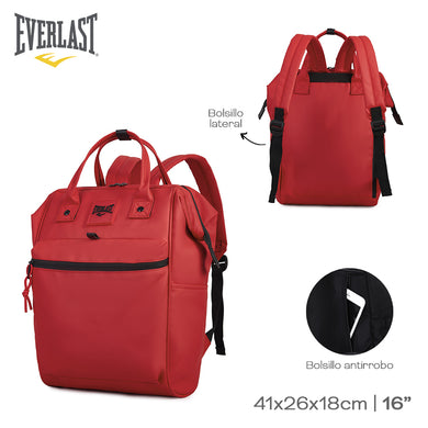 MOCHILA EVERLAST BOCA DE PEZ NYLON 22444