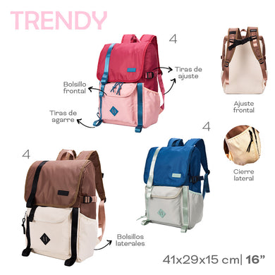 MOCHILA TRENDY 22509