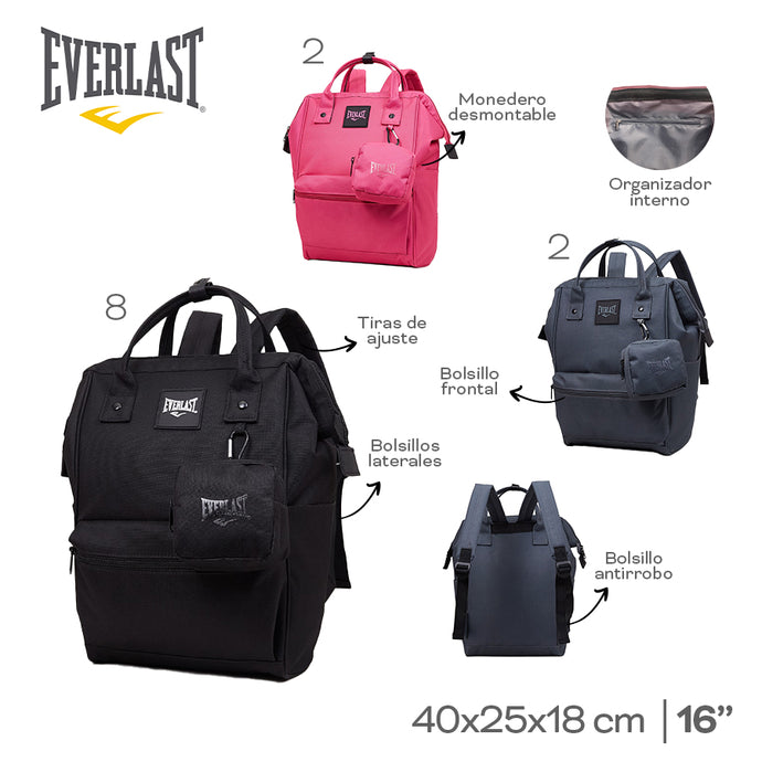 MOCHILA CARTERA EVERLAST C /MONEDERO 22576