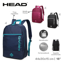 Cargar imagen en el visor de la galería, MOCHILA HEAD 22675