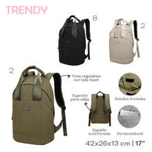 Cargar imagen en el visor de la galería, MOCHILA TRENDY 22771