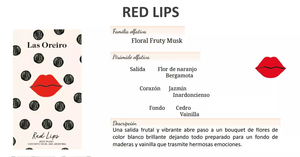 BODY SPLASH LAS OREIROS X 100ML 20087 RED LIPS