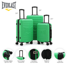 Cargar imagen en el visor de la galería, VALIJA EVERLAST 27599 20&quot; 24&quot; 28&quot;