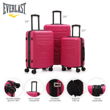 Cargar imagen en el visor de la galería, VALIJA EVERLAST 27600 20&quot; 24&quot; 28&quot;