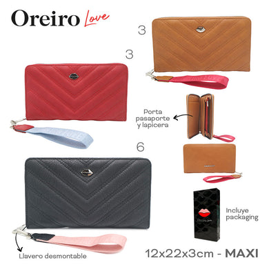 MAXI BILLETERA OREIRO LOVE 27878