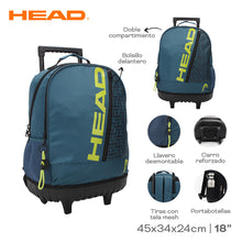 Cargar imagen en el visor de la galería, MOCHILA CARRO HEAD 28072