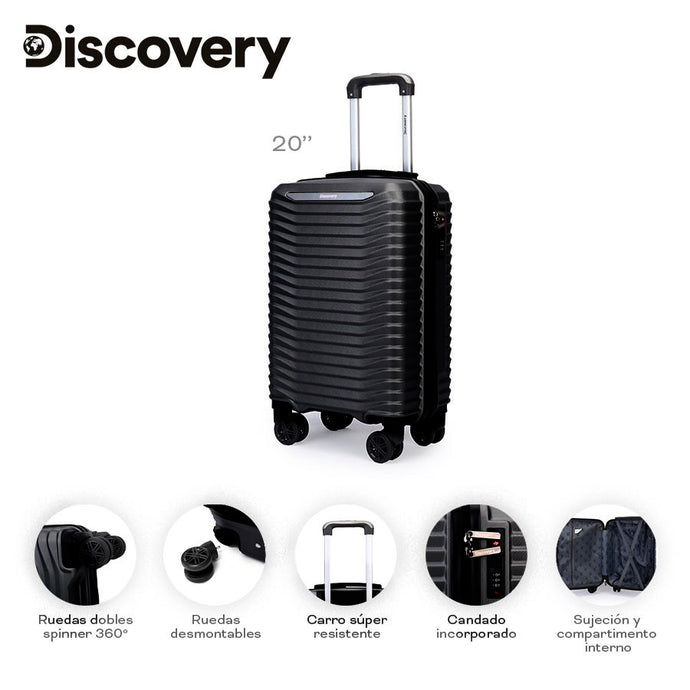 VALIJA CARRY ON DISCOVERY 28099B-28100-28101