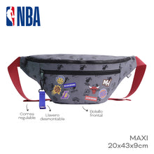 Cargar imagen en el visor de la galería, RIÑONERA NBA CORDURA ALL TEAMS 28151