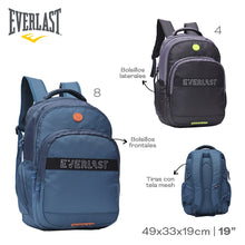 Cargar imagen en el visor de la galería, MOCHILA EVERLAST 28181