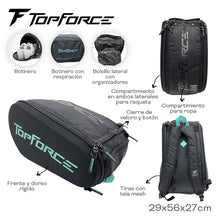 Cargar imagen en el visor de la galería, BOLSO PALETERO TOP FORCE 28224