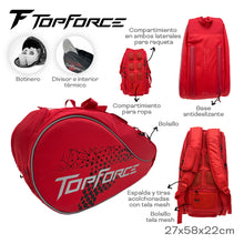 Cargar imagen en el visor de la galería, BOLSO PALETERO TOP FORCE 28231