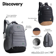 Cargar imagen en el visor de la galería, MOCHILA DISCOVERY 28507