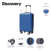 Cargar imagen en el visor de la galería, VALIJA CARRY ON DISCOVERY 28555