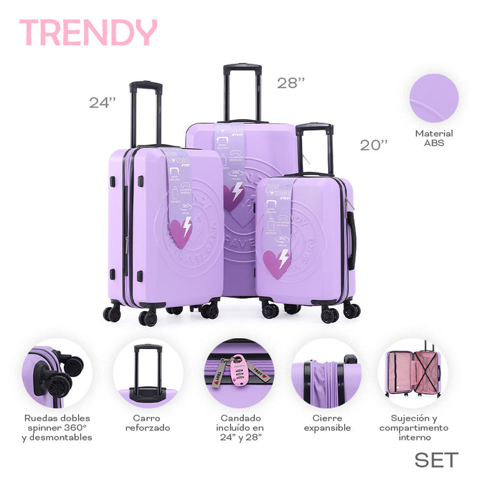 VALIJA TRENDY 27563-27818-28584 20