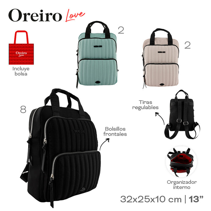 MOCHILA CARTERA OREIRO LOVE EX 28691