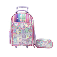 Cargar imagen en el visor de la galería, MOCHILA CARRO C/CARTUCHERA TRENDY 28770