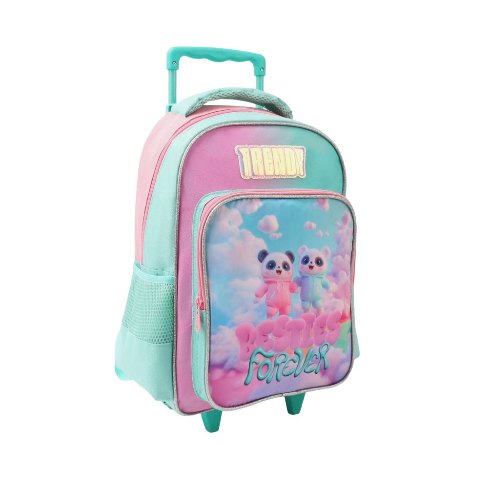 MOCHILA CARRO C/CARTUCHERA TRENDY 28772