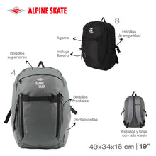 Cargar imagen en el visor de la galería, MOCHILA ALPINE SKATE 28824