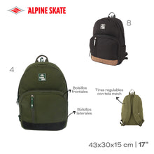 Cargar imagen en el visor de la galería, MOCHILA ALPINE SKATE 28825