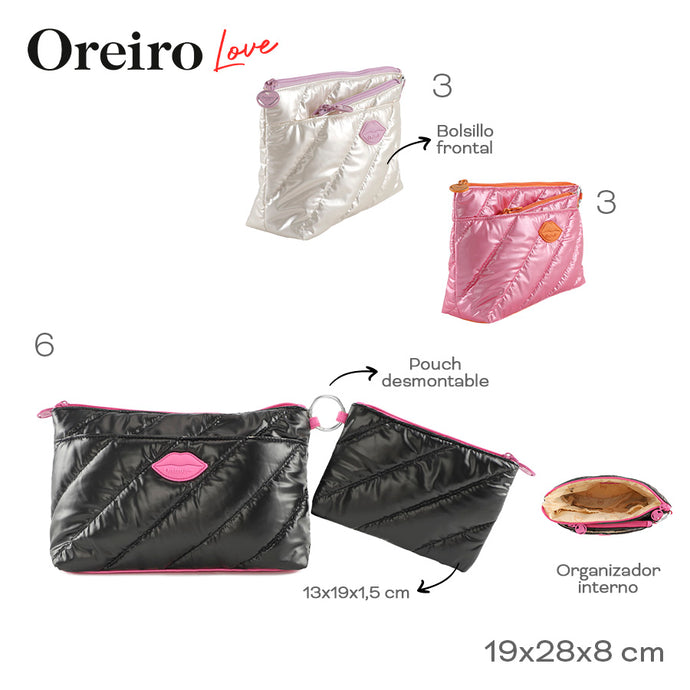 PORTACOSMETICOS OREIRO LOVE 28852
