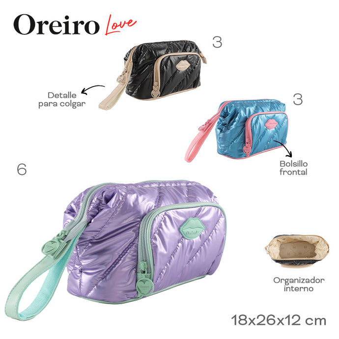 PORTACOSMETICOS OREIRO LOVE 28855