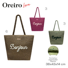 Cargar imagen en el visor de la galería, BEACH BAG OREIRO LOVE 28878