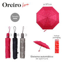 Cargar imagen en el visor de la galería, PARAGUAS OREIRO LOVE 28994
