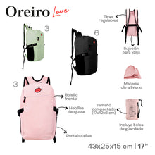 Cargar imagen en el visor de la galería, MOCHILA VIAJE OREIRO LOVE 29139