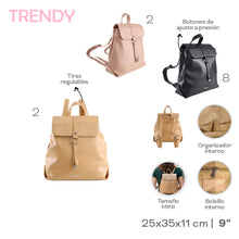 Cargar imagen en el visor de la galería, MOCHILA TRENDY 29171