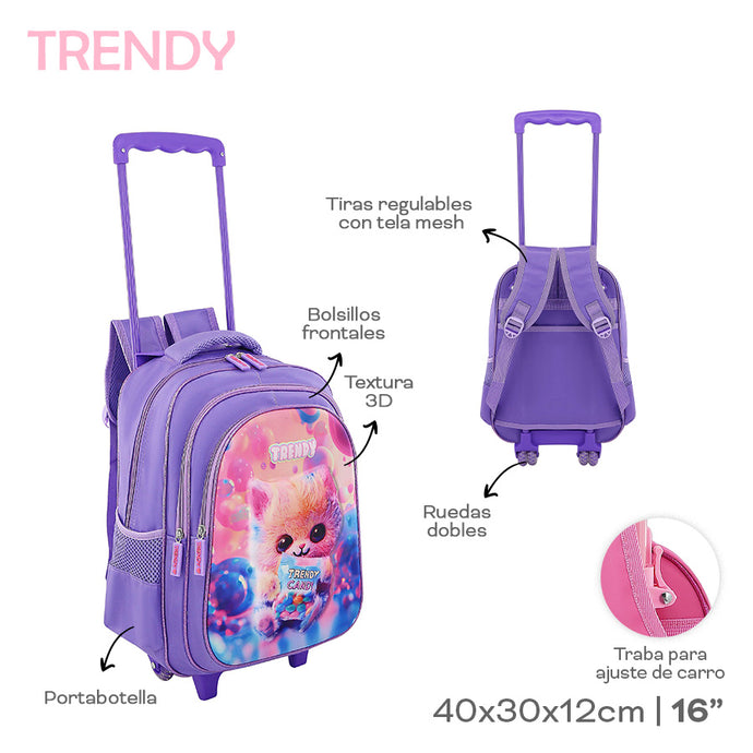 MOCHILA CARRO TRENDY 30092