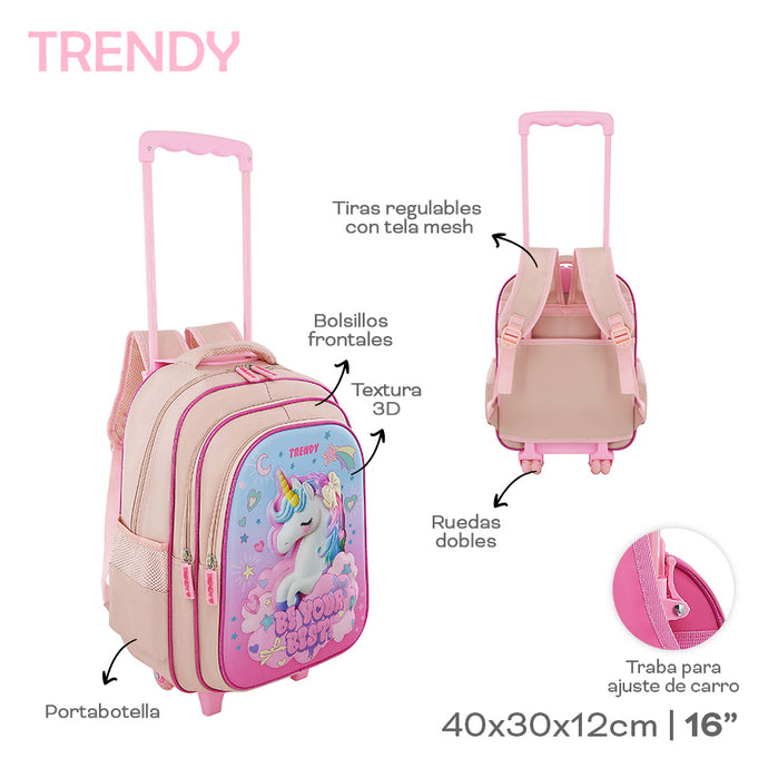 MOCHILA CARRO TRENDY 30104