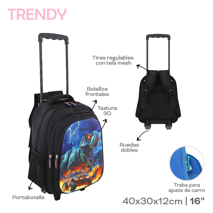 MOCHILA CARRO TRENDY 30116