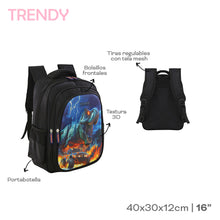 Cargar imagen en el visor de la galería, MOCHILA TRENDY 30117