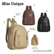 Cargar imagen en el visor de la galería, MOCHILA MISS UNIQUE 30317