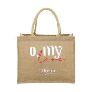 BEACH BAG OREIRO LOVE 30357 (CAFE)