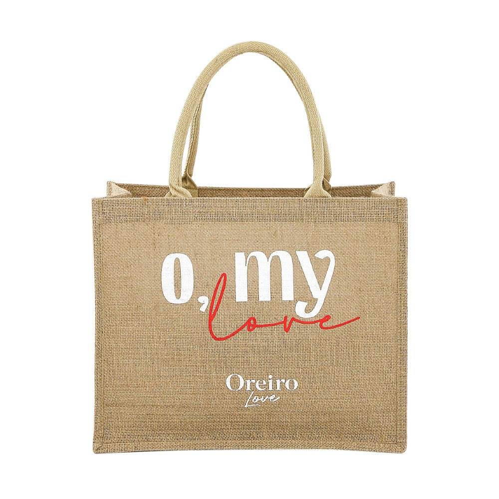 BEACH BAG OREIRO LOVE 30357 (CAFE)