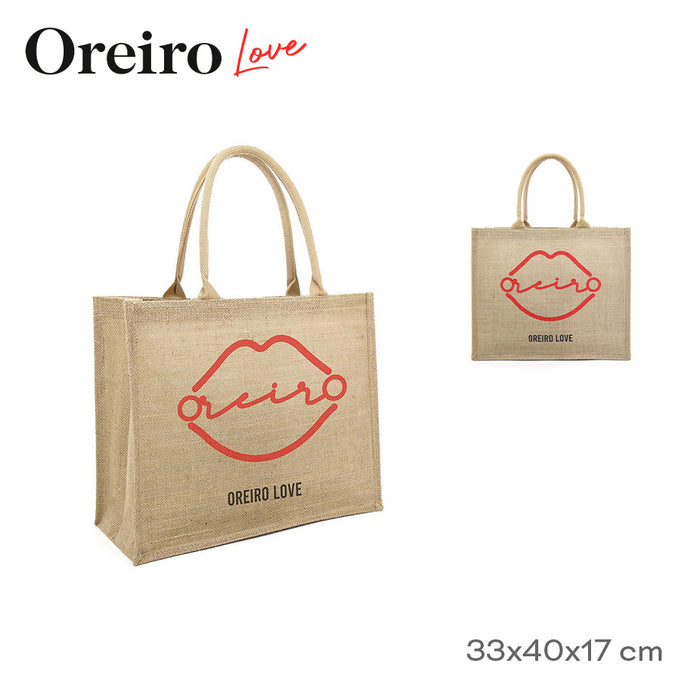 BEACH BAG OREIRO LOVE 30359 (CAFE)
