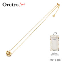 Cargar imagen en el visor de la galería, COLLAR ACERO OREIRO LOVE 30749