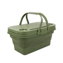 Cargar imagen en el visor de la galería, CONSERVADORA Y MESA PLEGABLE FOREST 30991 (VERDE)