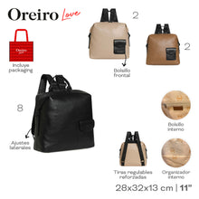 Cargar imagen en el visor de la galería, MOCHILA OREIRO 31034